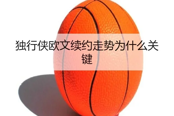 独行侠欧文续约走势为什么关键